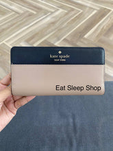 Load image into Gallery viewer, KATE SPADE  LARGE SLIM BIFOLD WALLET MADISON IN TOATED (200)
