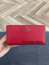 Load image into Gallery viewer, KATE SPADE  LARGE SLIM BIFOLD WALLET MADISON IN CANDIED (600)
