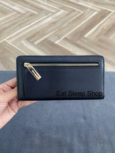 Load image into Gallery viewer, KATE SPADE  LARGE SLIM BIFOLD WALLET MADISON IN BLACK (001)
