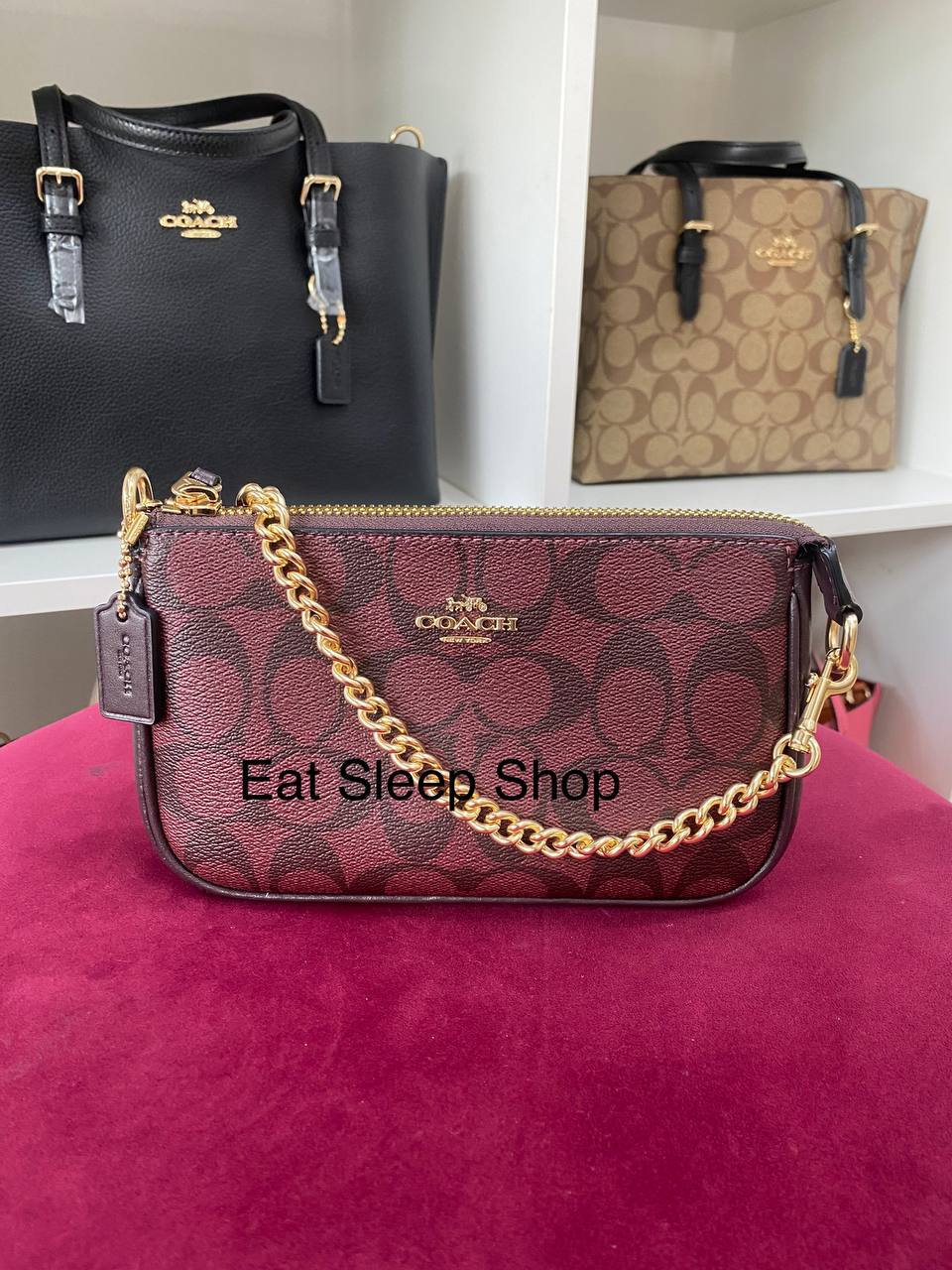 Coach discount oxblood crossbody