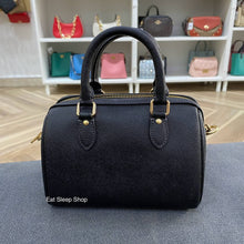 Load image into Gallery viewer, COACH MINI ROWAN CROSSBODY LEATHER IN BLACK CH157
