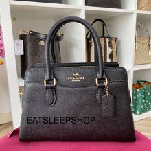 Load image into Gallery viewer, COACH MINI DARCIE CARRYALL CH297 GOLD/BLACK
