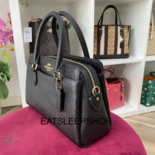 Load image into Gallery viewer, COACH MINI DARCIE CARRYALL CH297 GOLD/BLACK
