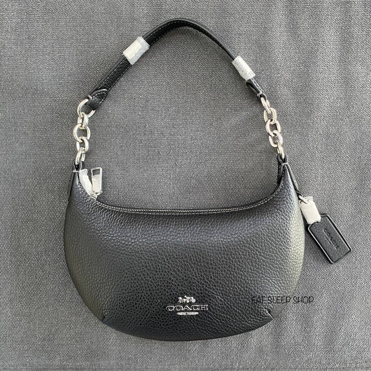 Coach black mini on sale bag