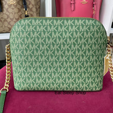 Load image into Gallery viewer, MICHAEL KORS MEDIUM DOME XCROSS CROSSBODY IN SIGNATURE FERN GREEN MULTI
