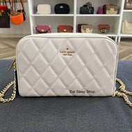 KATE SPADE CAREY MINI CAMERA BAG PARCHMENT