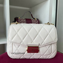 Load image into Gallery viewer, KATE SPADE CAREY SMOOTH QUILTED LEATHER SMALL  IN PARCHMENT
