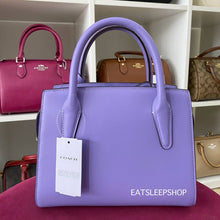 Load image into Gallery viewer, COACH ANDREA CARRYALL CP081 SILVER/LIGHT VIOLET
