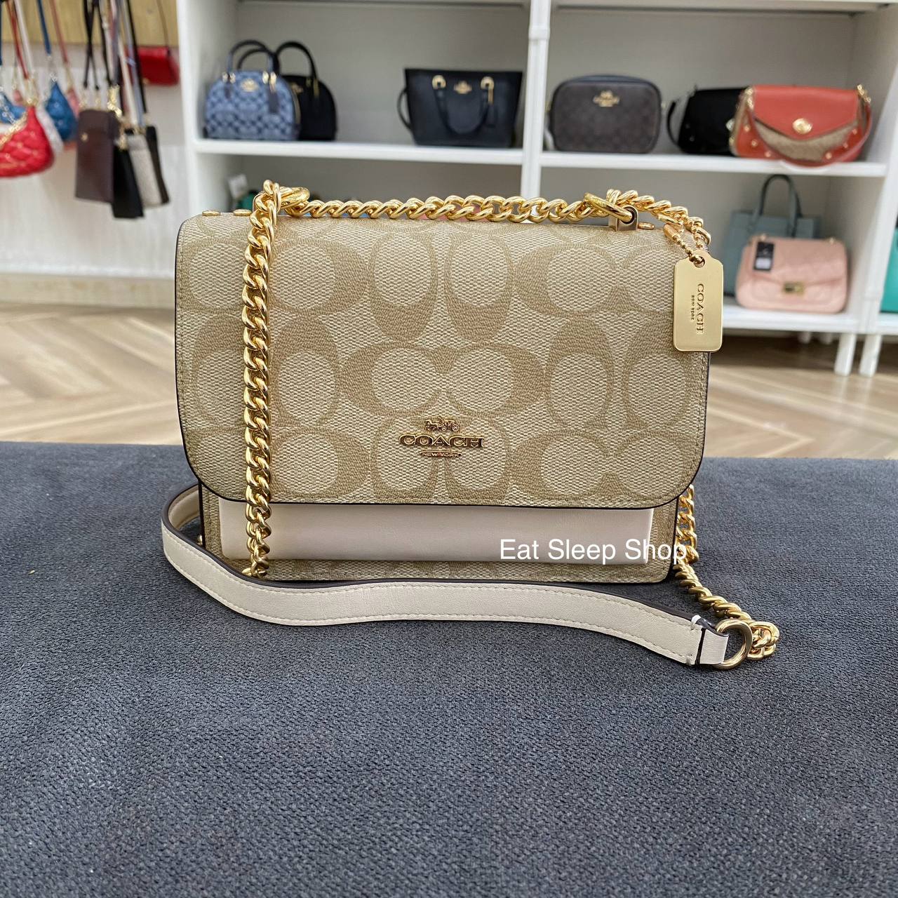 Coach 89292 Signature Chain Crossbody retailer