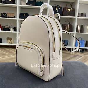 MICHAEL KORS JAYCEE BACKPACK MEDIUM IN LIGHT CREAM