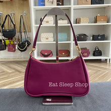 Load image into Gallery viewer, KATE SPADE KAYLA SMALL CONVERTIBLE SHOULDER BAG in DARK RASPBERRY
