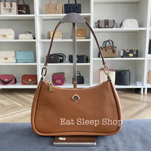 Load image into Gallery viewer, KATE SPADE KAYLA SMALL CONVERTIBLE SHOULDER BAG in WARM GINGERBREAD
