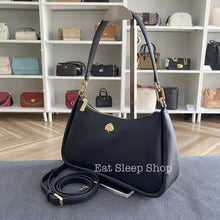 Load image into Gallery viewer, KATE SPADE KAYLA SMALL CONVERTIBLE SHOULDER BAG in BLACK
