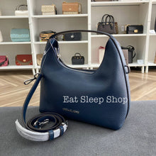 Load image into Gallery viewer, MICHAEL KORS EMBER SMALL MESSENGER IN NAVY
