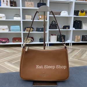 KATE SPADE ROSIE SHOULDER BAG IN WARM GINGERBREAD