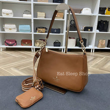 Load image into Gallery viewer, KATE SPADE ROSIE SHOULDER BAG IN WARM GINGERBREAD
