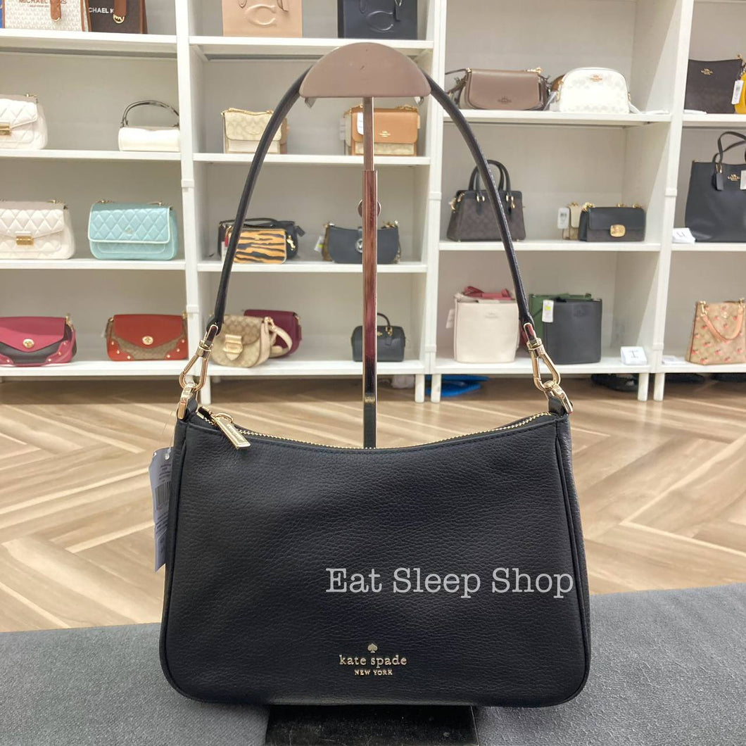 KATE SPADE ROSIE SHOULDER BAG IN BLACK