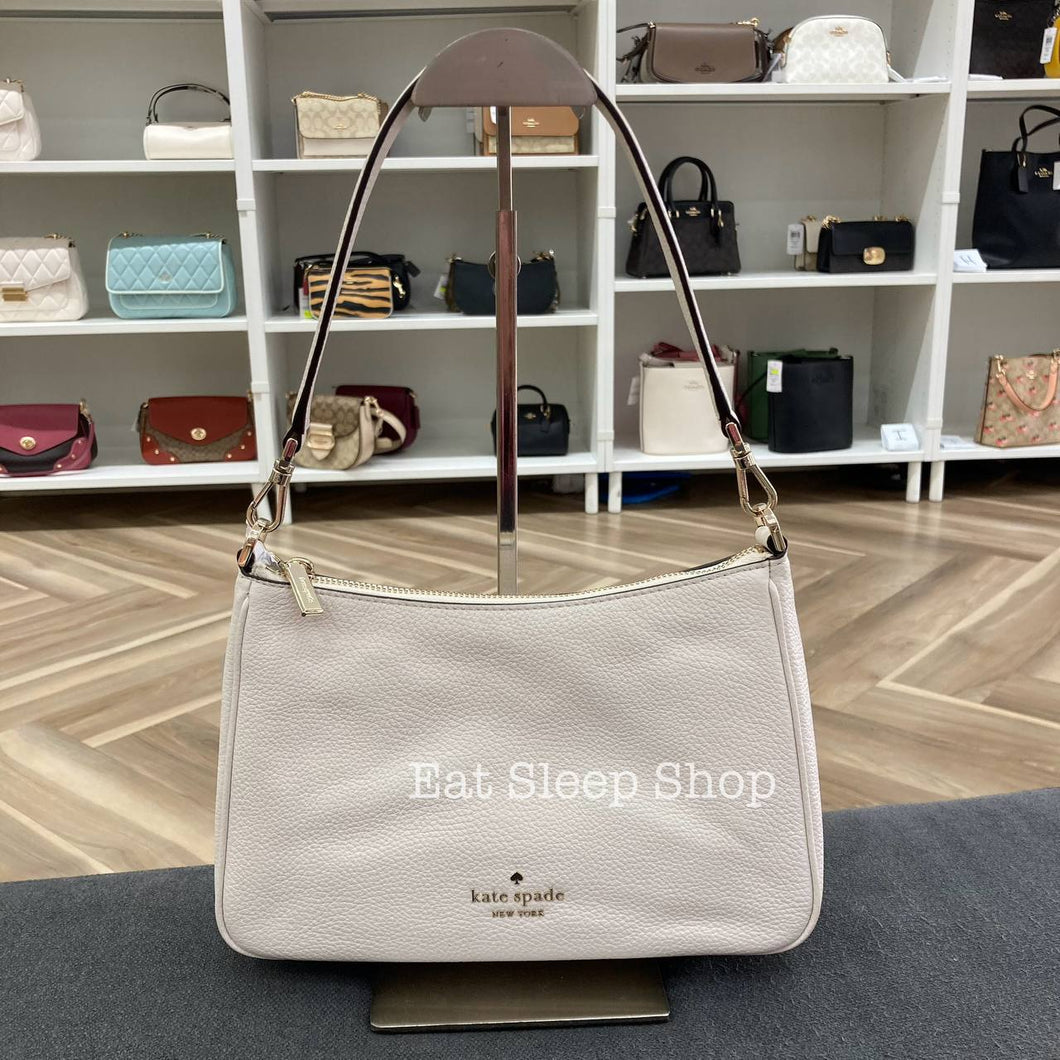 KATE SPADE ROSIE SHOULDER BAG IN PARCHMENT