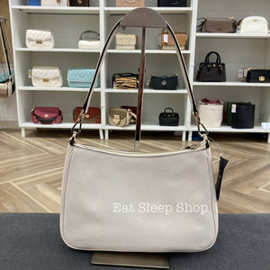 KATE SPADE ROSIE SHOULDER BAG IN PARCHMENT