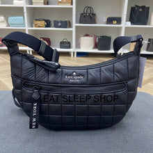 Load image into Gallery viewer, KATE SPADE CAMDEN QUILTED CROSSBODY BAG IN BLACK
