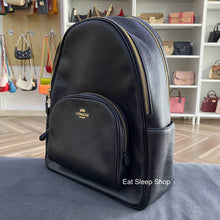 Load image into Gallery viewer, COACH LARGE COURT BACKPACK 5669 IM/BLACK
