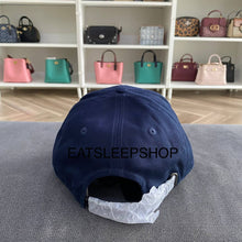 Load image into Gallery viewer, COACH VARSITY BASEBALL CAP IN NAVY
