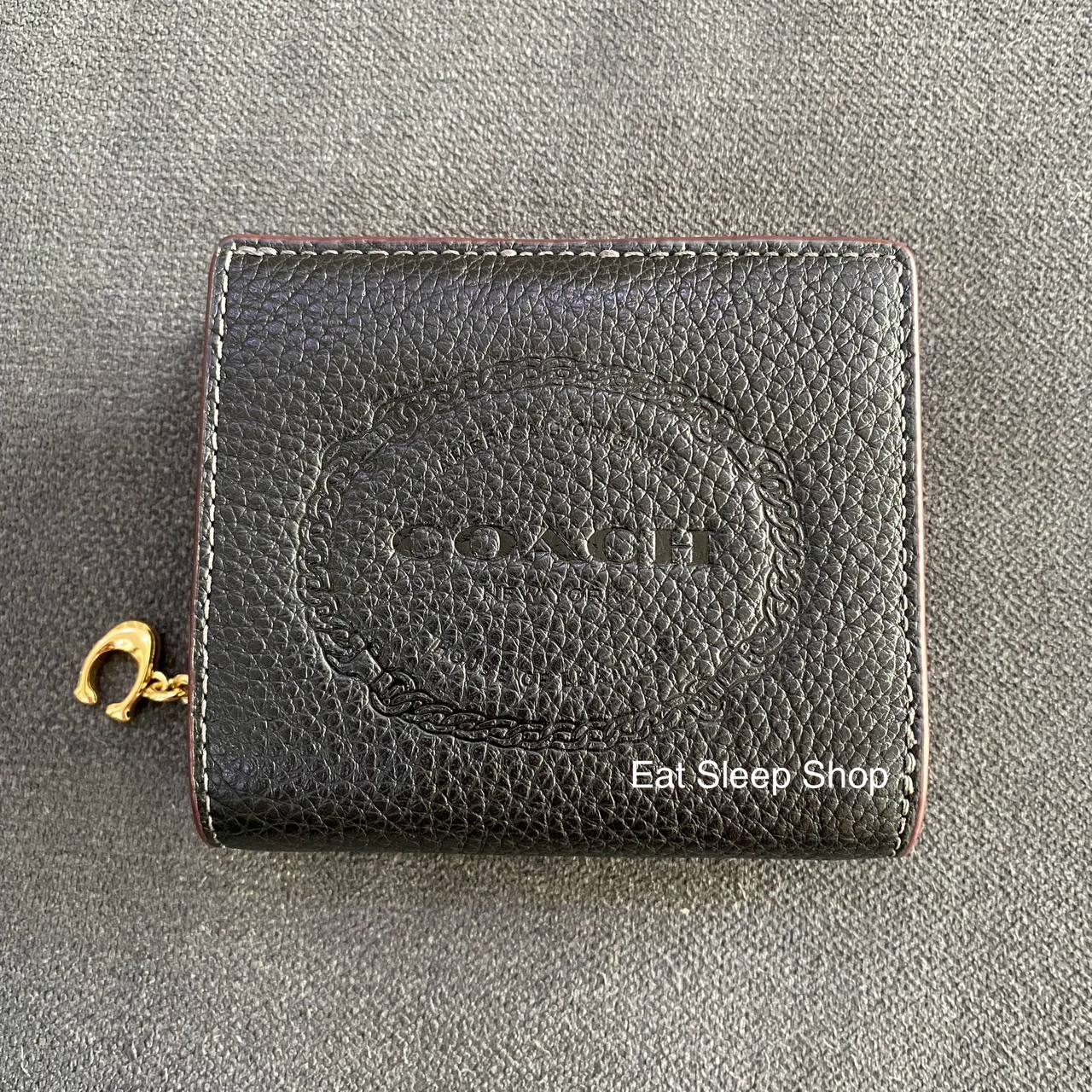 Coach on sale wallet gray