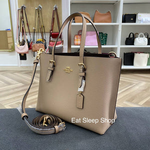 COACH MOLLIE TOTE 25 IN TAUPE C4084