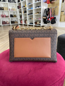 MICHAEL KORS CECE MEDIUM LOGO SHOULDER BAG