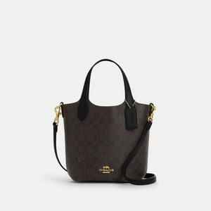 COACH HANNA BUCKET BAG CAF16 IM/WALNUT/BLACK