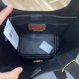 COACH HANNA BUCKET BAG CAF16 IM/WALNUT/BLACK