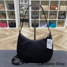 Load image into Gallery viewer, KATE SPADE JANIE PEBBELED LEATHER SHOULDER BAG IN BLACK
