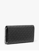 Load image into Gallery viewer, MICHAEL KORS CARSON LARGE SIGNATURE CONVERTIBLE CROSSBODY BAG IN BLACK
