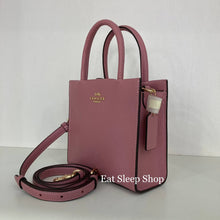 Load image into Gallery viewer, COACH LEATHER MINI CALLY CROSSBODY 5692 IN TRUE PINK

