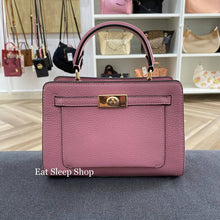 Load image into Gallery viewer, COACH REFINED LEATHER MINI LANE TOPHANDLE C8320 IN IM/TRUE PINK
