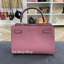 Load image into Gallery viewer, COACH REFINED LEATHER MINI LANE TOPHANDLE C8320 IN IM/TRUE PINK
