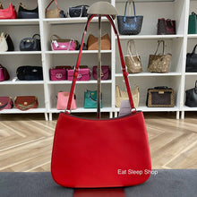 Load image into Gallery viewer, COACH PENELOPE SHOULDER BAG CP101 IN SILVER/BRIGHT POPPY
