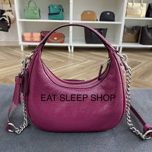 Load image into Gallery viewer, COACH CARMEN MINI CROSSBODY BAG CW036 SILVER/PINK
