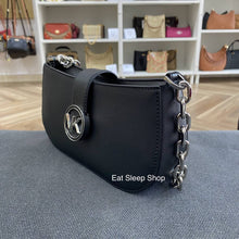Load image into Gallery viewer, MICHAEL KORS CARMEN SMALL POUCHETTE IN BLACK
