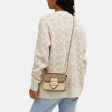 Load image into Gallery viewer, COACH MORGAN SQUARE CROSSBODY IN BLOCKED SIGNATURE CANVAS (COACH CL429)
