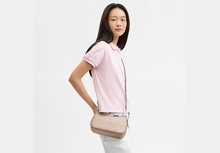 Load image into Gallery viewer, COACH TERI SHOULDER BAG IN SIGNATURE CANVAS (CV933 SVPWH) IN SAND TAUPE
