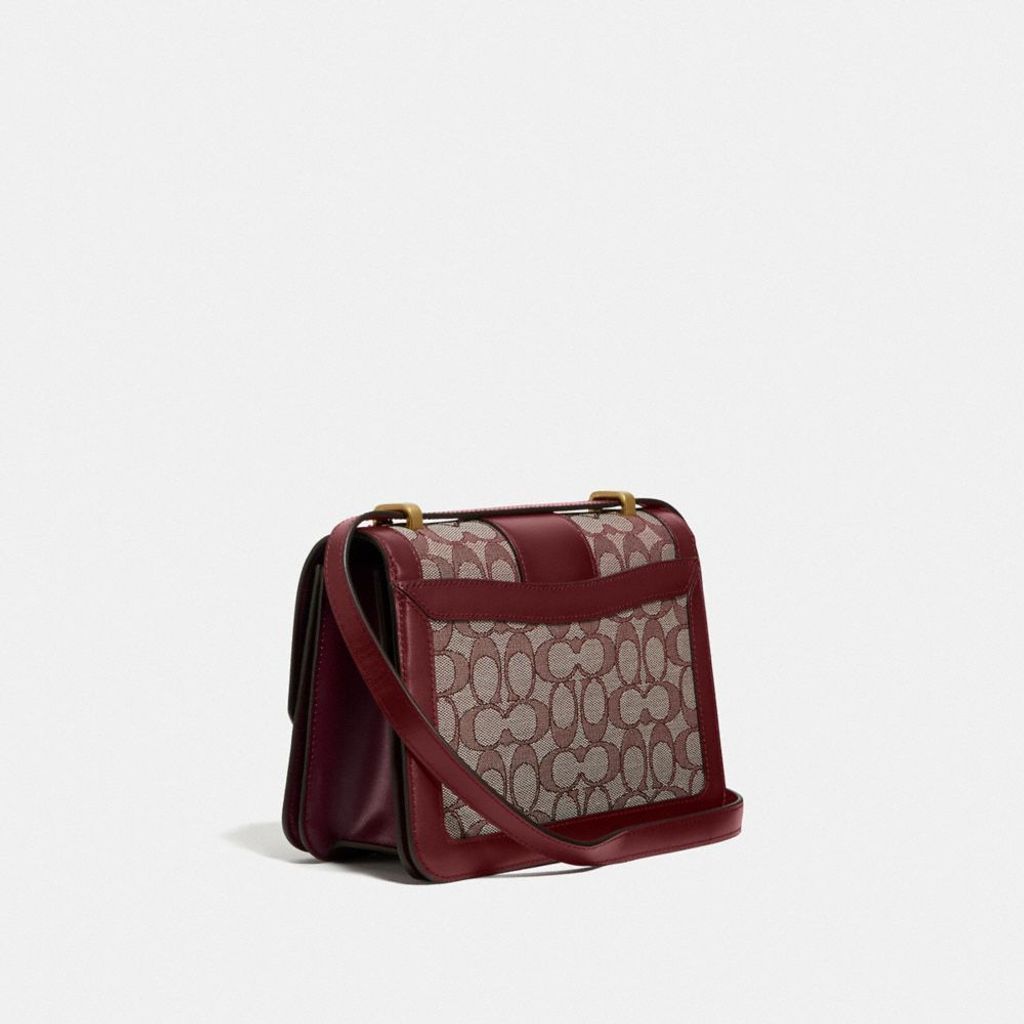 Coach bond bag in clearance signature jacquard