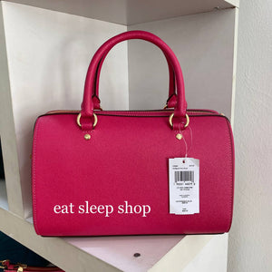 COACH ROWAN SATCHEL C8286 IN IM/BOLD PINK MULTI – eatsleepshop