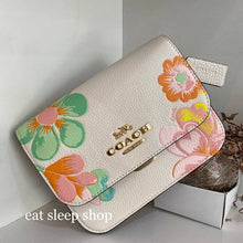 Load image into Gallery viewer, COACH MINI BRYNN CROSSBODY C8324 WITH DREAMY LAND FLORAL PRINT IN GOLD/CHALK MULTI
