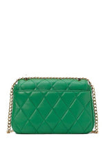 Load image into Gallery viewer, KATE SPADE CAREY SMOOTH QUILTED LEATHER SMALL IN GREEN BEAN

