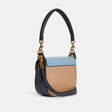 Load image into Gallery viewer, COACH KLEO SHOULDER BAG 17 IN COLORBLOCK C8744 IN MARBLE BLUE MULTI
