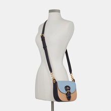 Load image into Gallery viewer, COACH KLEO SHOULDER BAG 17 IN COLORBLOCK C8744 IN MARBLE BLUE MULTI
