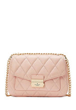 Load image into Gallery viewer, KATE SPADE CAREY SMOOTH QUILTED LEATHER SMALL IN CONCH PINK
