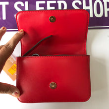 Load image into Gallery viewer, MICHAEL KORS MOTT BELT BAG LEATHER IN BRIGHT RED (5605210652825)
