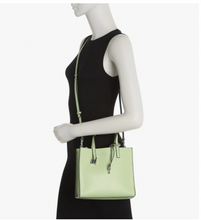 Load image into Gallery viewer, MARC JACOBS MINI GRIND TOTE BAG IN MINT
